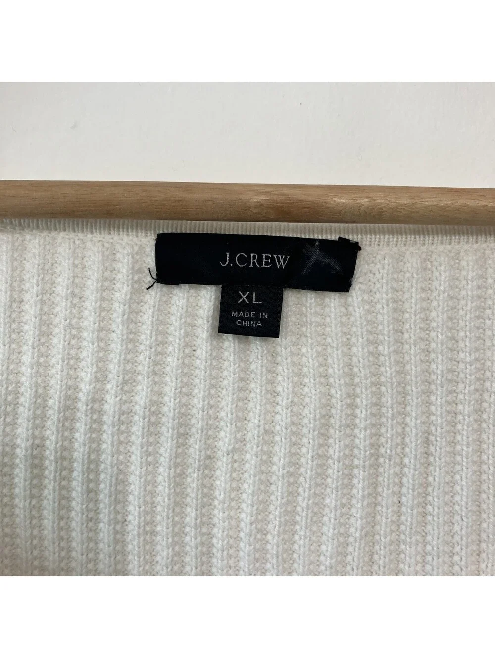 J.Crew Coquette Puff Sleeve Scoop Neck Sweater Feminine Cottage Luxe Preppy XL